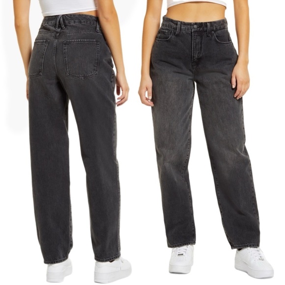 Good American Denim - Good American 90s Trouser Jeans